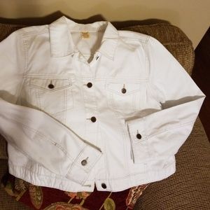 💥White Denim Jacket
